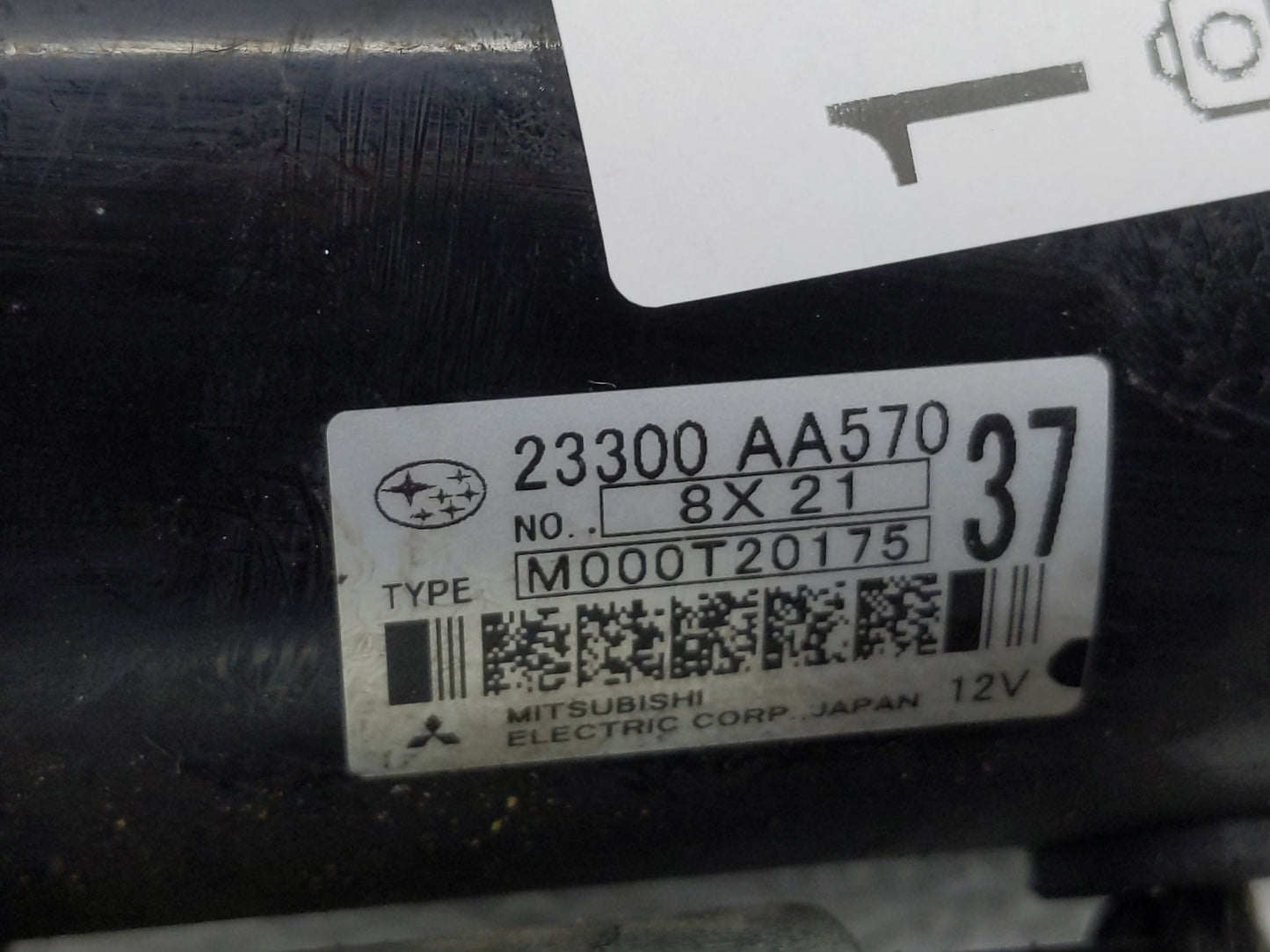 2008-2011 Subaru Impreza Car Starter Motor Solenoid OEM P/N:23300 AA570 Fits OEM Used Auto Parts - Oemusedautoparts1.com