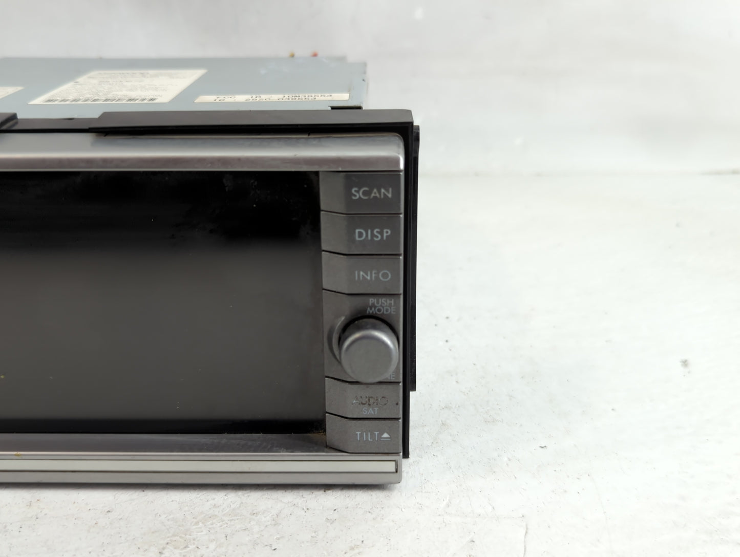 2008-2009 Subaru Impreza Radio AM FM Cd Player Receiver Replacement P/N:86271SC010 Fits Fits 2008 2009 OEM Used Auto Parts -