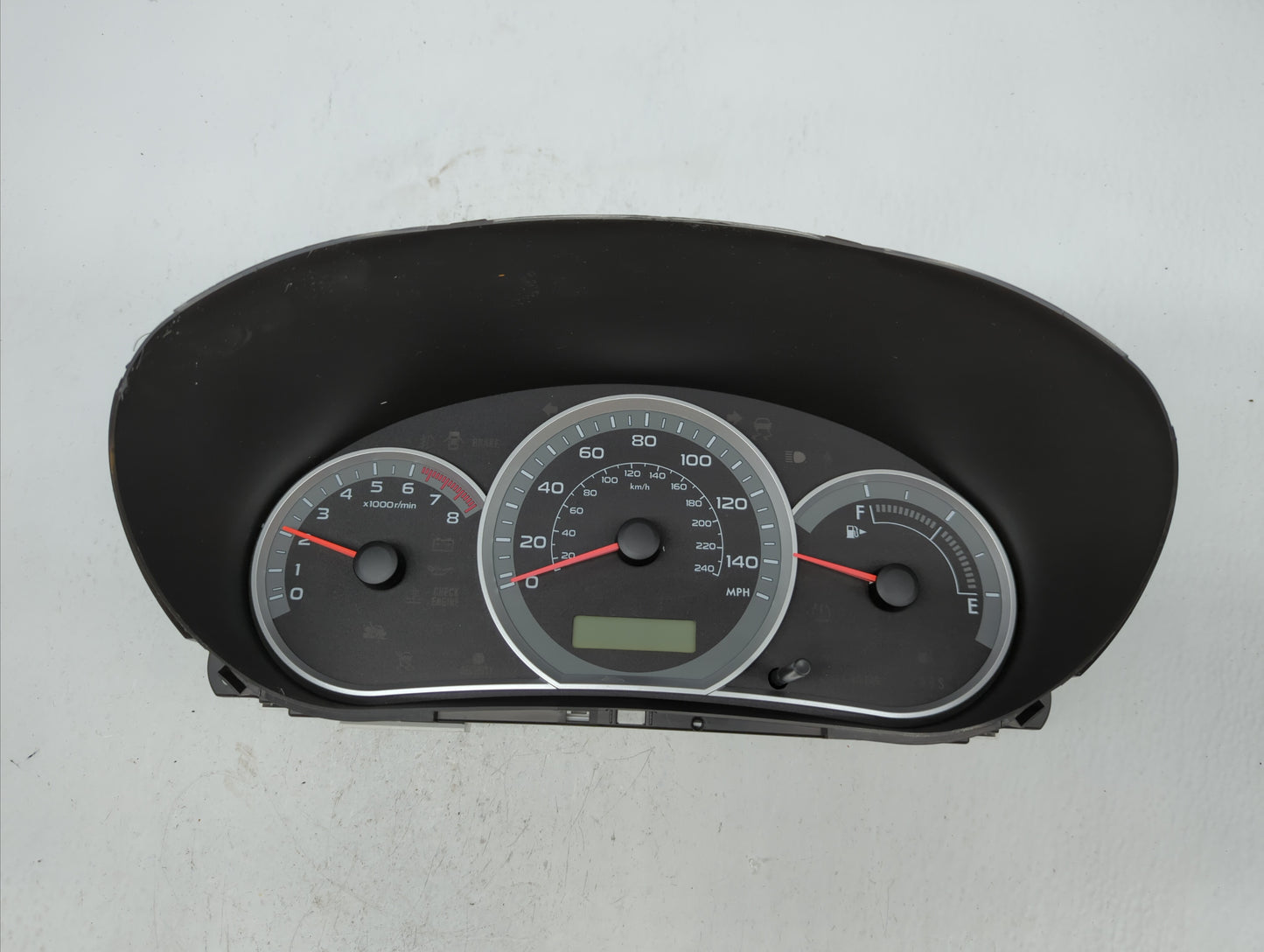 2009 Subaru Impreza Instrument Cluster Speedometer Gauges P/N:85003FG080 Fits OEM Used Auto Parts - Oemusedautoparts1.com