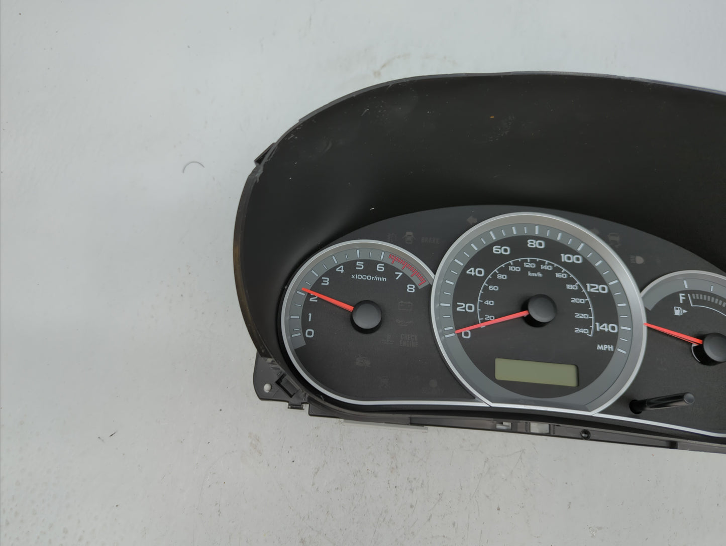 2009 Subaru Impreza Instrument Cluster Speedometer Gauges P/N:85003FG080 Fits OEM Used Auto Parts - Oemusedautoparts1.com