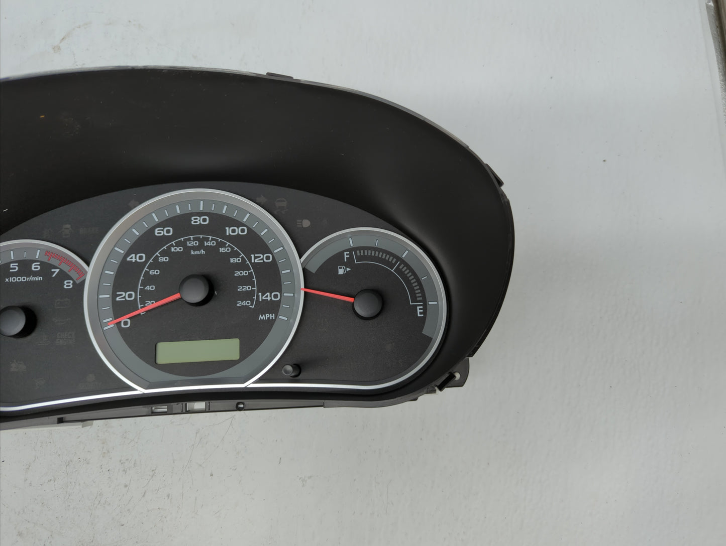 2009 Subaru Impreza Instrument Cluster Speedometer Gauges P/N:85003FG080 Fits OEM Used Auto Parts - Oemusedautoparts1.com