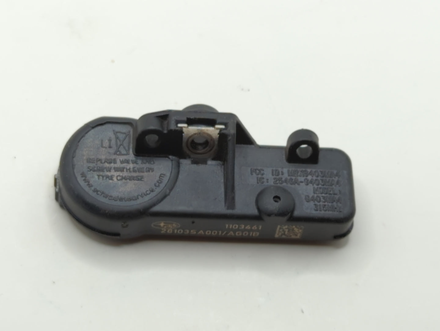 2009 Subaru Impreza Tire Pressure Monitoring System Sensor Tpms - Oemusedautoparts1.com