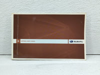 2009 Subaru Impreza Owners Manual Book Guide OEM Used Auto Parts - Oemusedautoparts1.com
