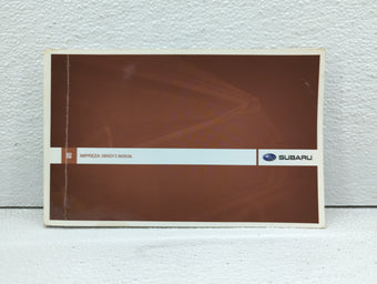 compare product 2009 Subaru Impreza Owners Manual Book Guide OEM Used Auto Parts