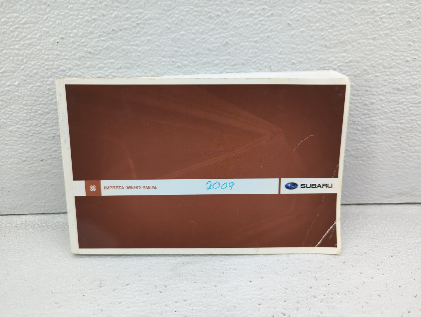 2009 Subaru Impreza Owners Manual Book Guide OEM Used Auto Parts - Oemusedautoparts1.com