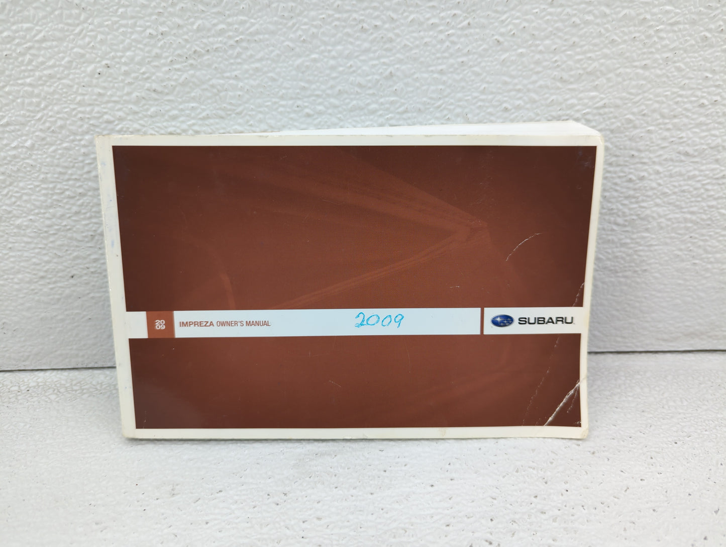 2009 Subaru Impreza Owners Manual Book Guide OEM Used Auto Parts - Oemusedautoparts1.com