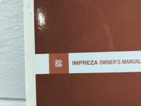 2009 Subaru Impreza Owners Manual Book Guide OEM Used Auto Parts - Oemusedautoparts1.com