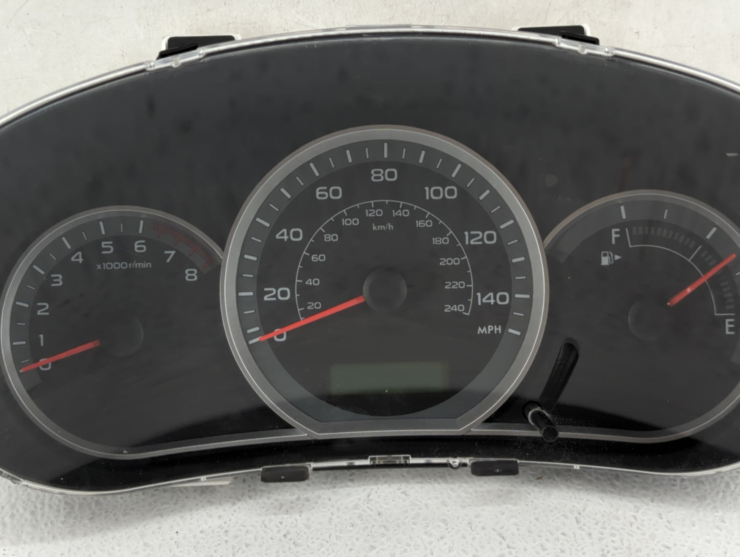 2009 Subaru Impreza Instrument Cluster Speedometer Gauges P/N:85003FG090 Fits OEM Used Auto Parts - Oemusedautoparts1.com