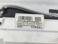 2009 Subaru Impreza Instrument Cluster Speedometer Gauges P/N:85003FG90 Fits OEM Used Auto Parts - Oemusedautoparts1.com