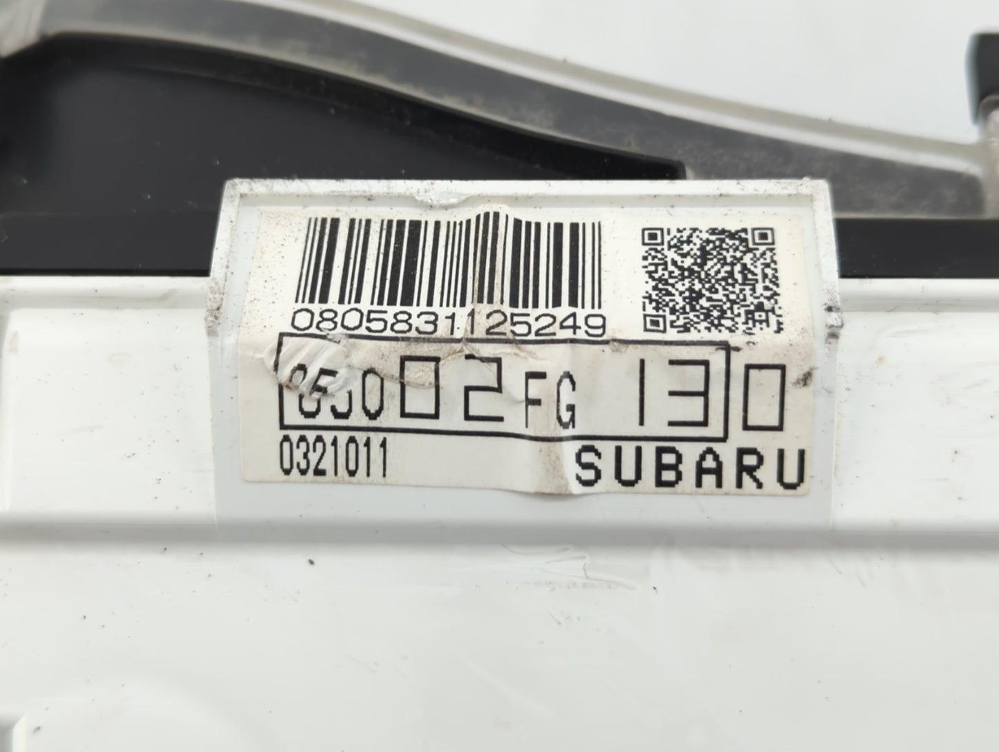 2009 Subaru Impreza Instrument Cluster Speedometer Gauges P/N:0805831125249 85003FG090 Fits OEM Used Auto Parts - Oemusedaut