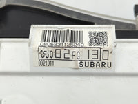 2009 Subaru Impreza Instrument Cluster Speedometer Gauges P/N:0805831125249 85003FG090 Fits OEM Used Auto Parts - Oemusedaut