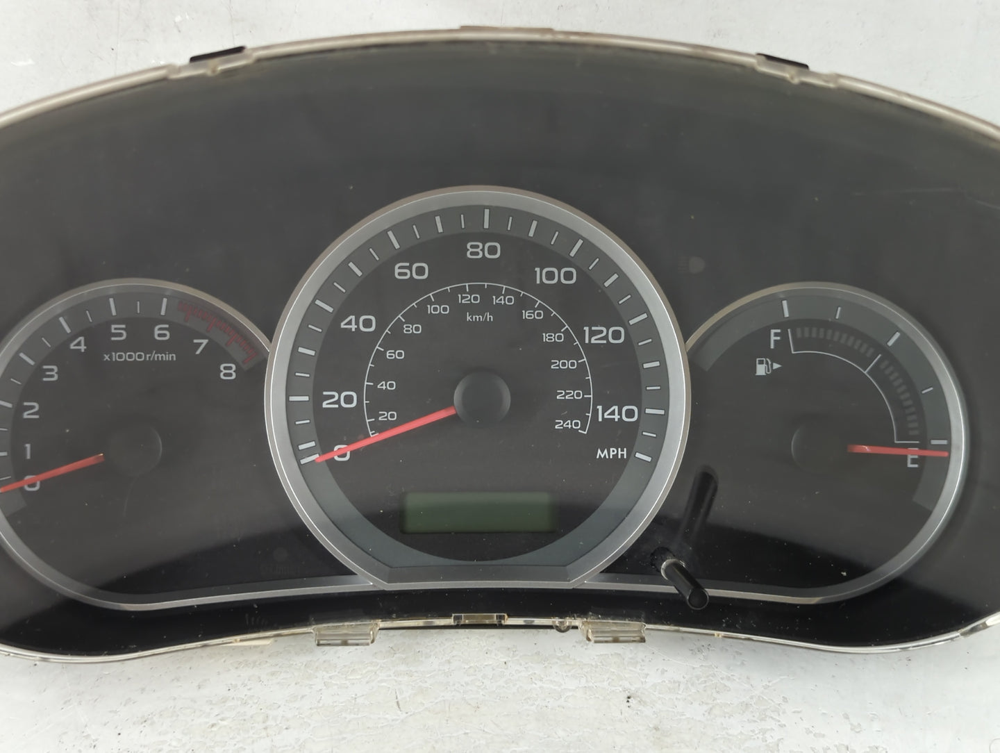 2009 Subaru Impreza Instrument Cluster Speedometer Gauges P/N:85003FG090 85003FG90 Fits OEM Used Auto Parts - Oemusedautopar