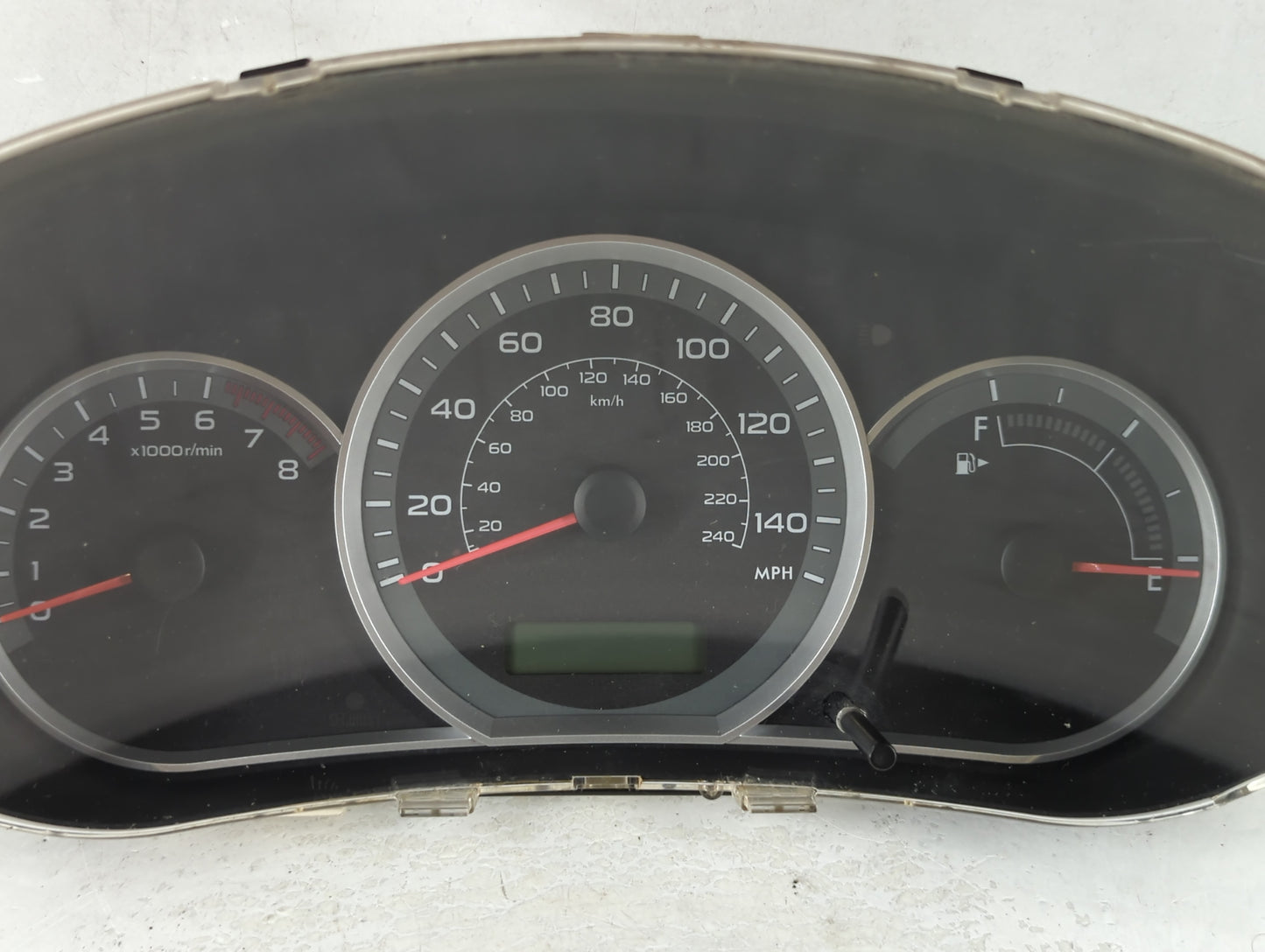 2009 Subaru Impreza Instrument Cluster Speedometer Gauges P/N:85003FG090 85003FG90 Fits OEM Used Auto Parts - Oemusedautopar