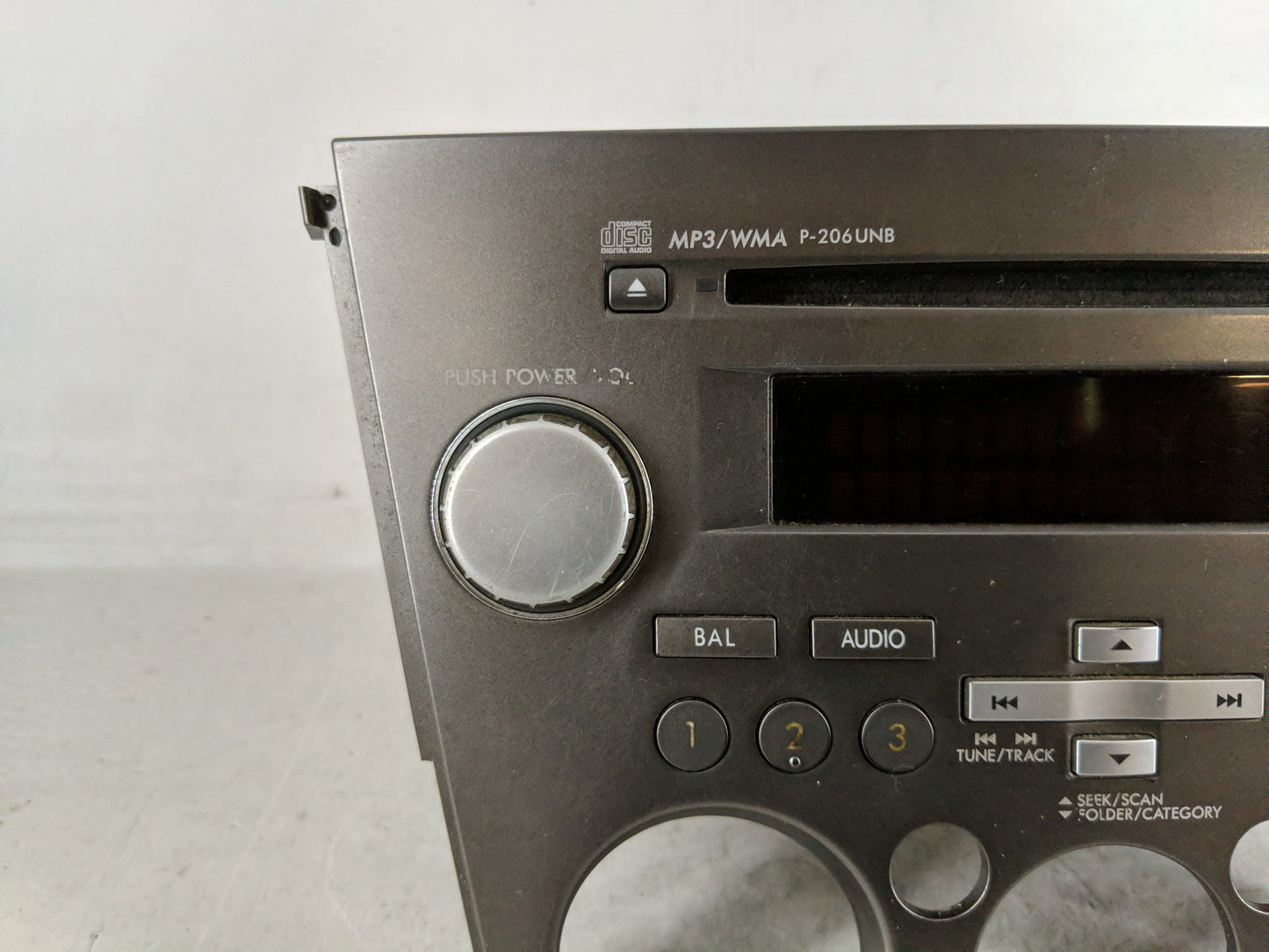 2007-2009 Subaru Legacy Radio AM FM Cd Player Receiver Replacement Fits Fits 2007 2008 2009 OEM Used Auto Parts - Oemusedaut