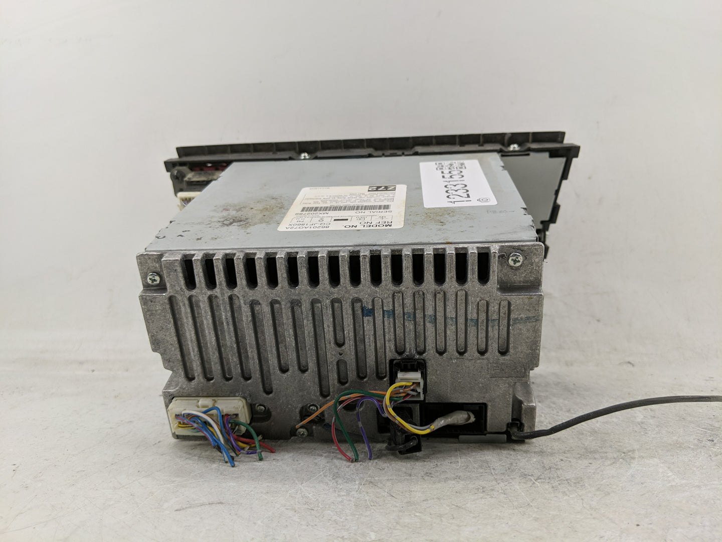 2009 Subaru Legacy Radio AM FM Cd Player Receiver Replacement P/N:86201AG72A Fits OEM Used Auto Parts - Oemusedautoparts1.co