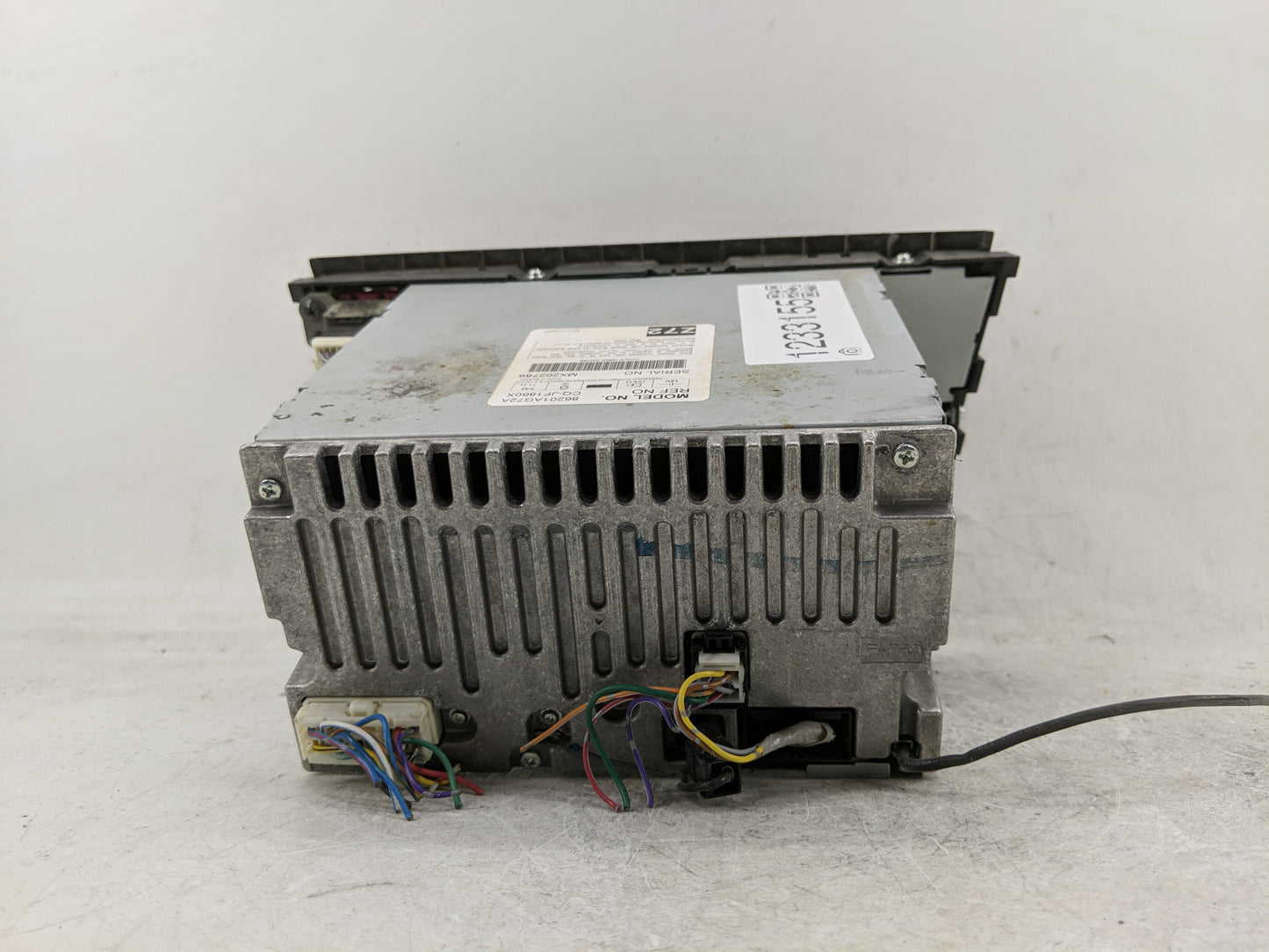 2009 Subaru Legacy Radio AM FM Cd Player Receiver Replacement P/N:86201AG72A Fits OEM Used Auto Parts - Oemusedautoparts1.co