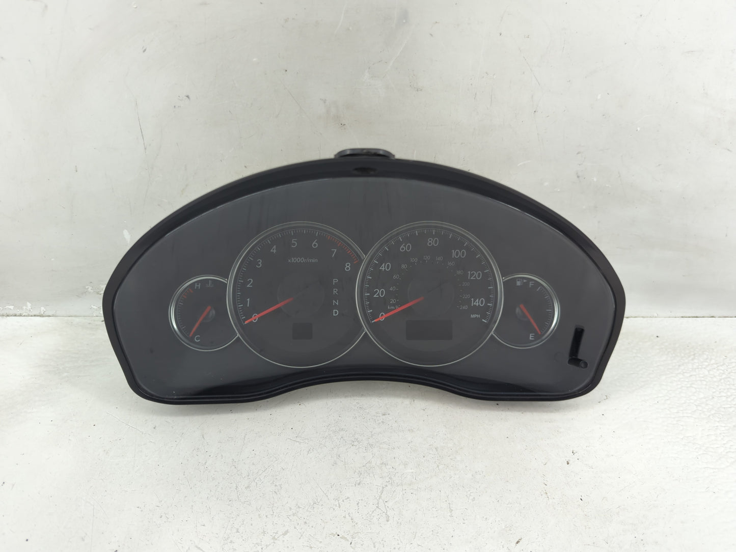 2009 Subaru Legacy Instrument Cluster Speedometer Gauges P/N:85014AG66B Fits OEM Used Auto Parts - Oemusedautoparts1.com