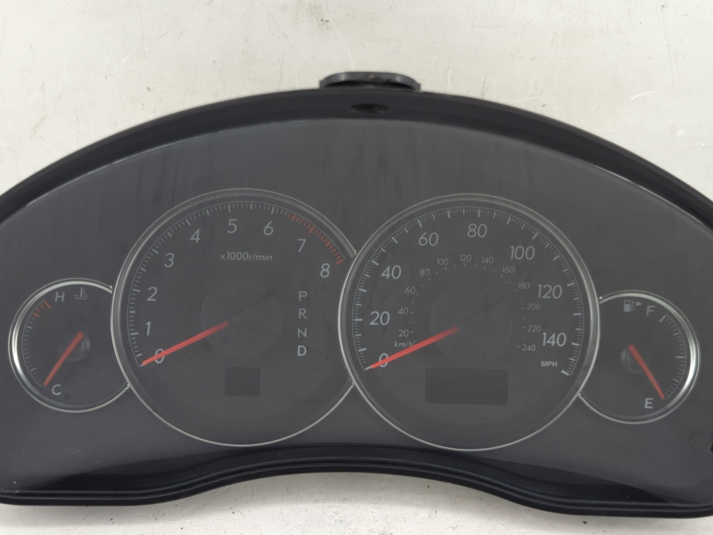 2009 Subaru Legacy Instrument Cluster Speedometer Gauges P/N:85014AG66B Fits OEM Used Auto Parts - Oemusedautoparts1.com