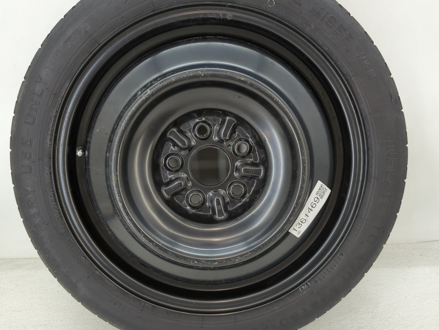 2005-2009 Subaru Legacy Spare Donut Tire Wheel Rim Oem - Oemusedautoparts1.com