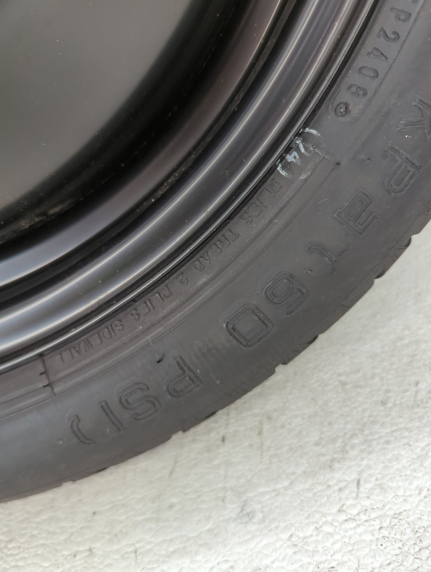 2005-2009 Subaru Legacy Spare Donut Tire Wheel Rim Oem - Oemusedautoparts1.com