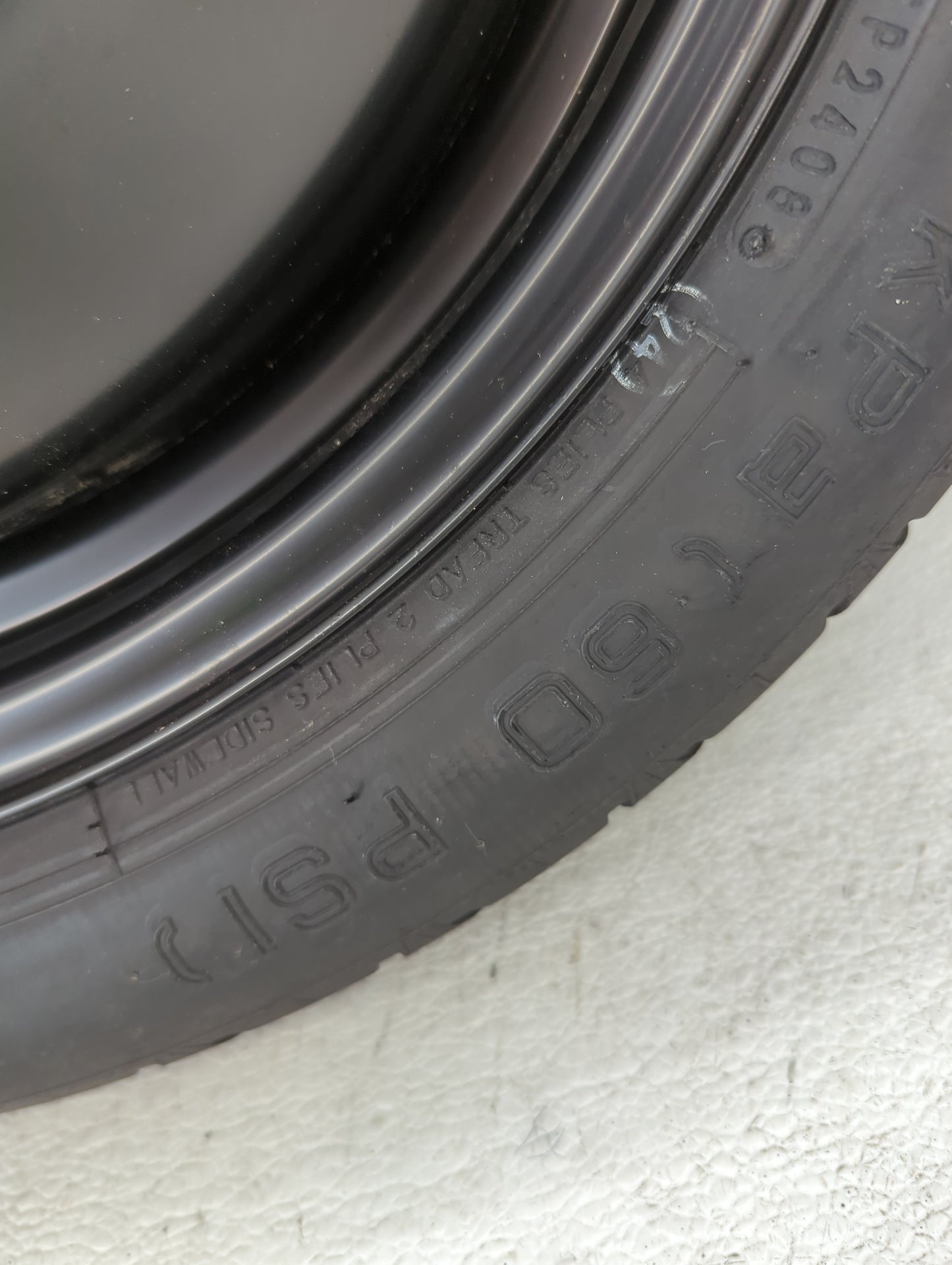 2005-2009 Subaru Legacy Spare Donut Tire Wheel Rim Oem - Oemusedautoparts1.com
