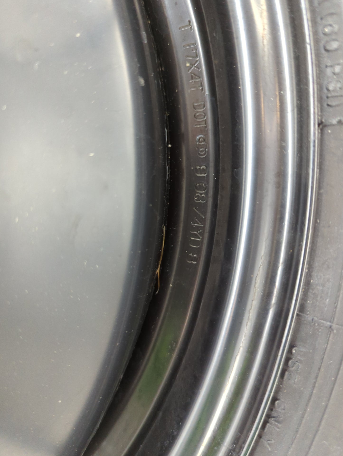2005-2009 Subaru Legacy Spare Donut Tire Wheel Rim Oem - Oemusedautoparts1.com