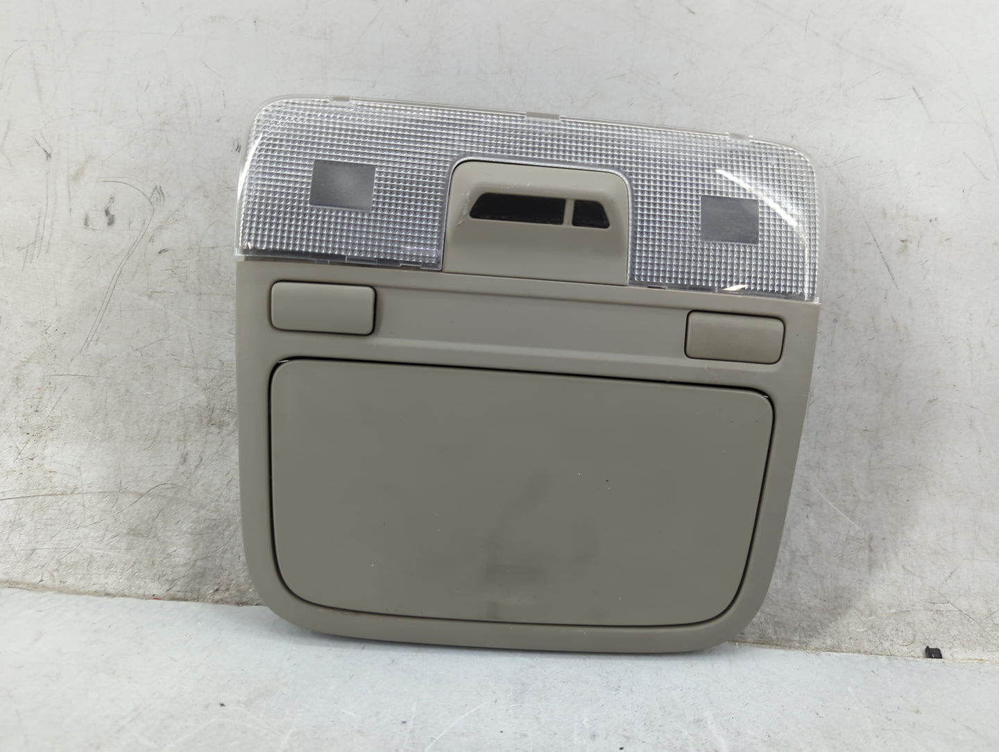 2009 Subaru Legacy Overhead Roof Console Beige - Oemusedautoparts1.com