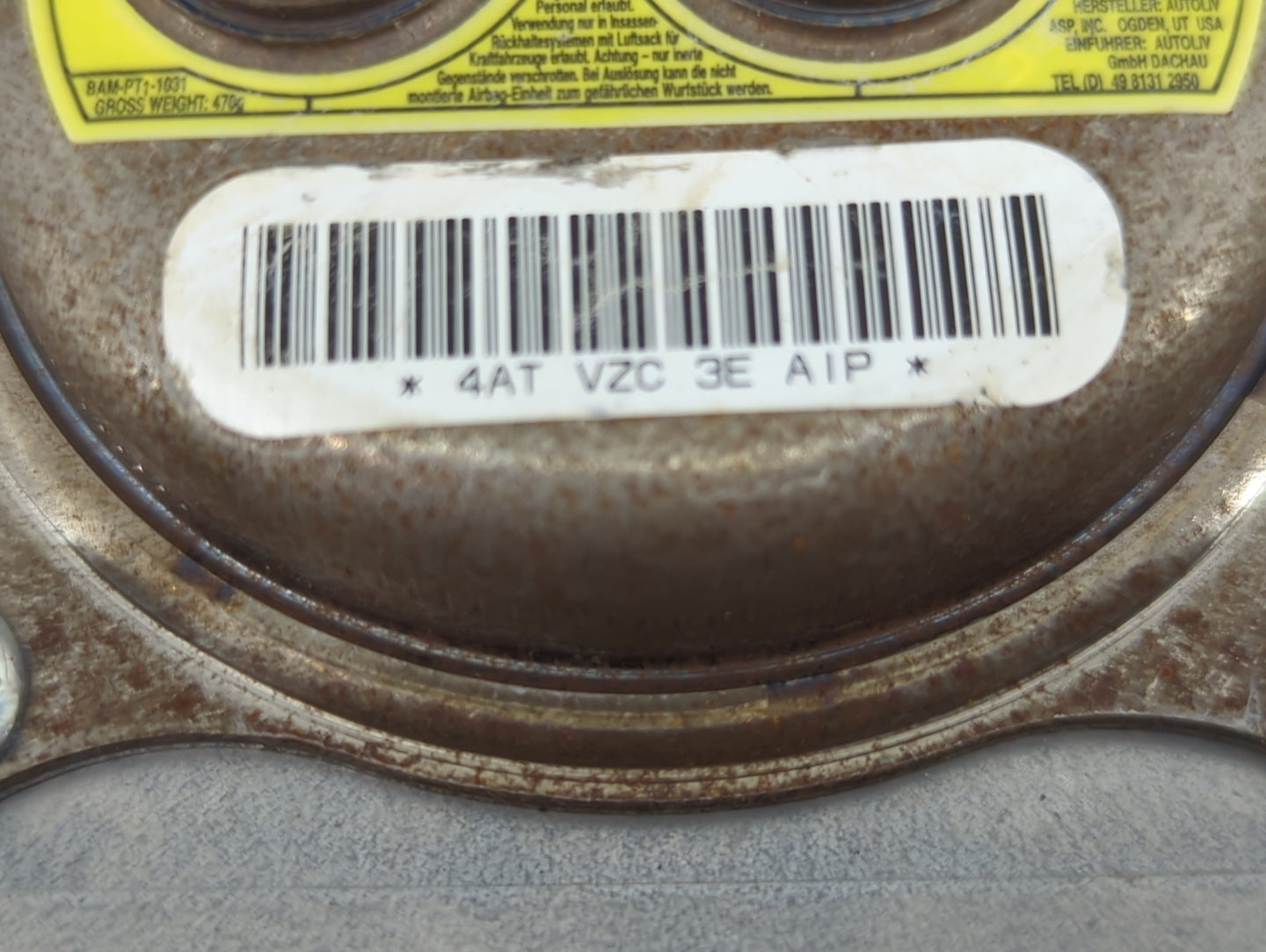 2008-2009 Subaru Legacy Air Bag Driver Left Steering Wheel Mounted 1466097 - Oemusedautoparts1.com