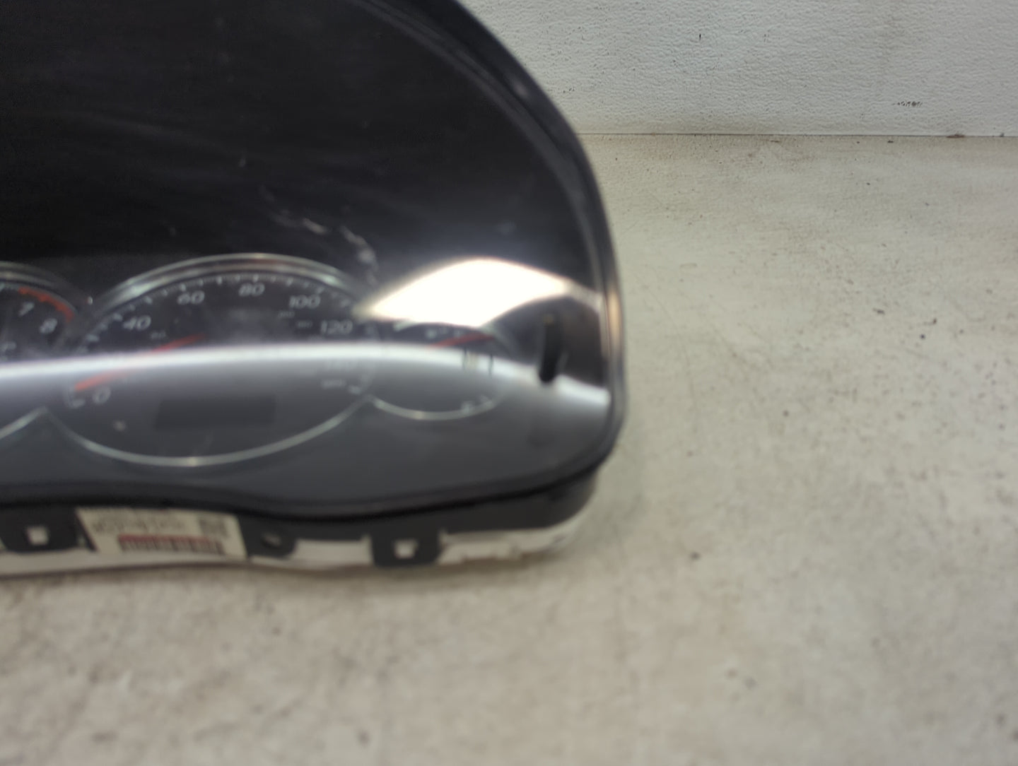 2009 Subaru Legacy Instrument Cluster Speedometer Gauges P/N:85014AG65B 0019674600001 Miles:106K Fits OEM Used Auto Parts - 