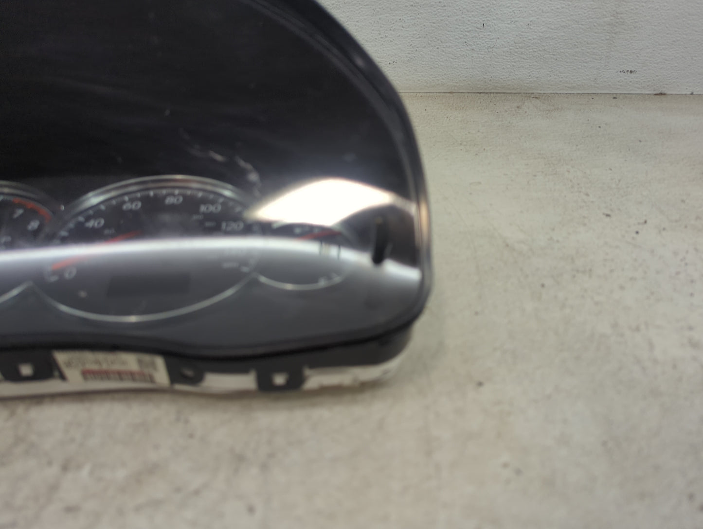 2009 Subaru Legacy Instrument Cluster Speedometer Gauges P/N:85014AG65B 0019674600001 Miles:106K Fits OEM Used Auto Parts - 