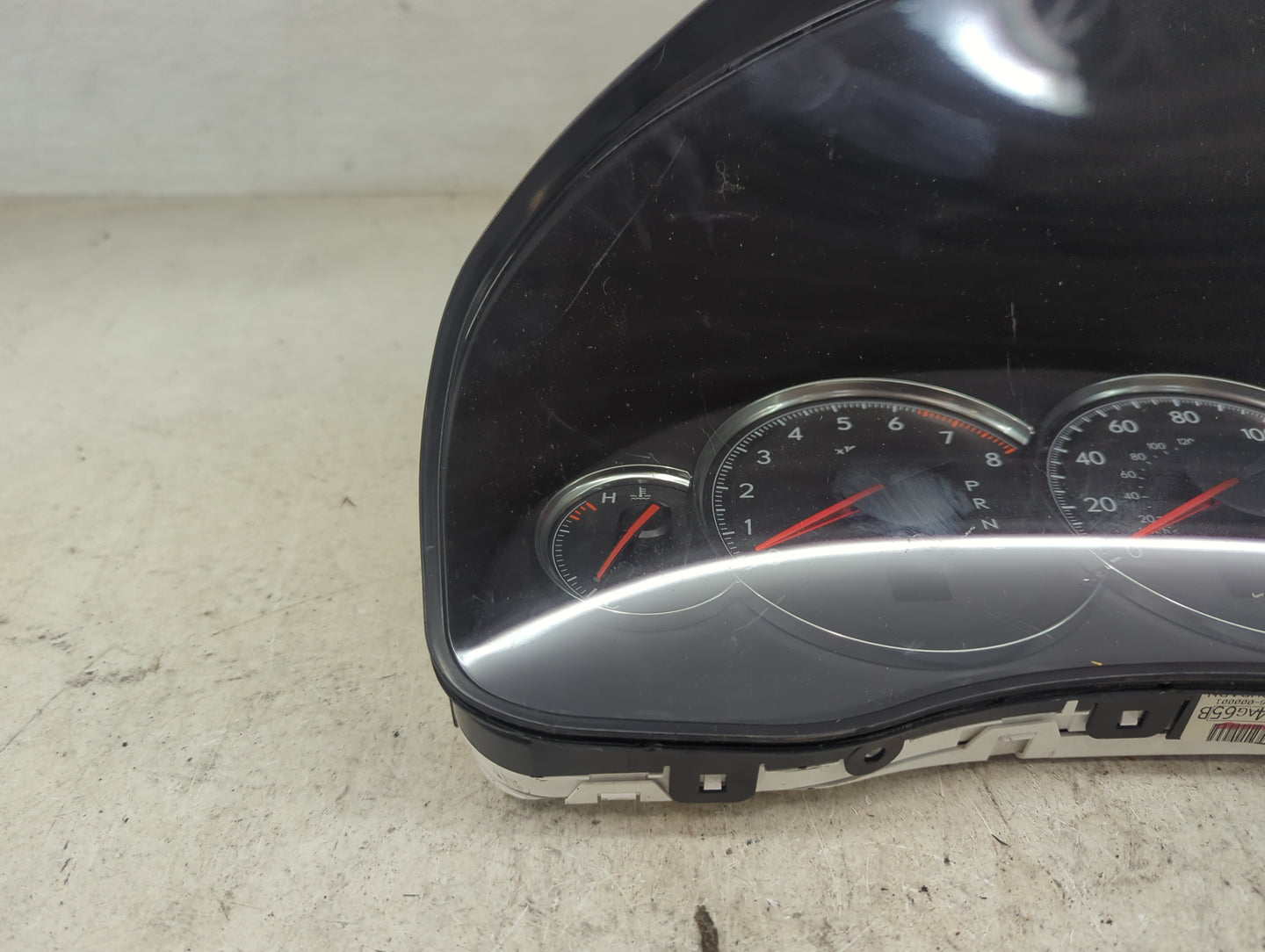 2009 Subaru Legacy Instrument Cluster Speedometer Gauges P/N:85014AG65B 0019674600001 Miles:106K Fits OEM Used Auto Parts - 