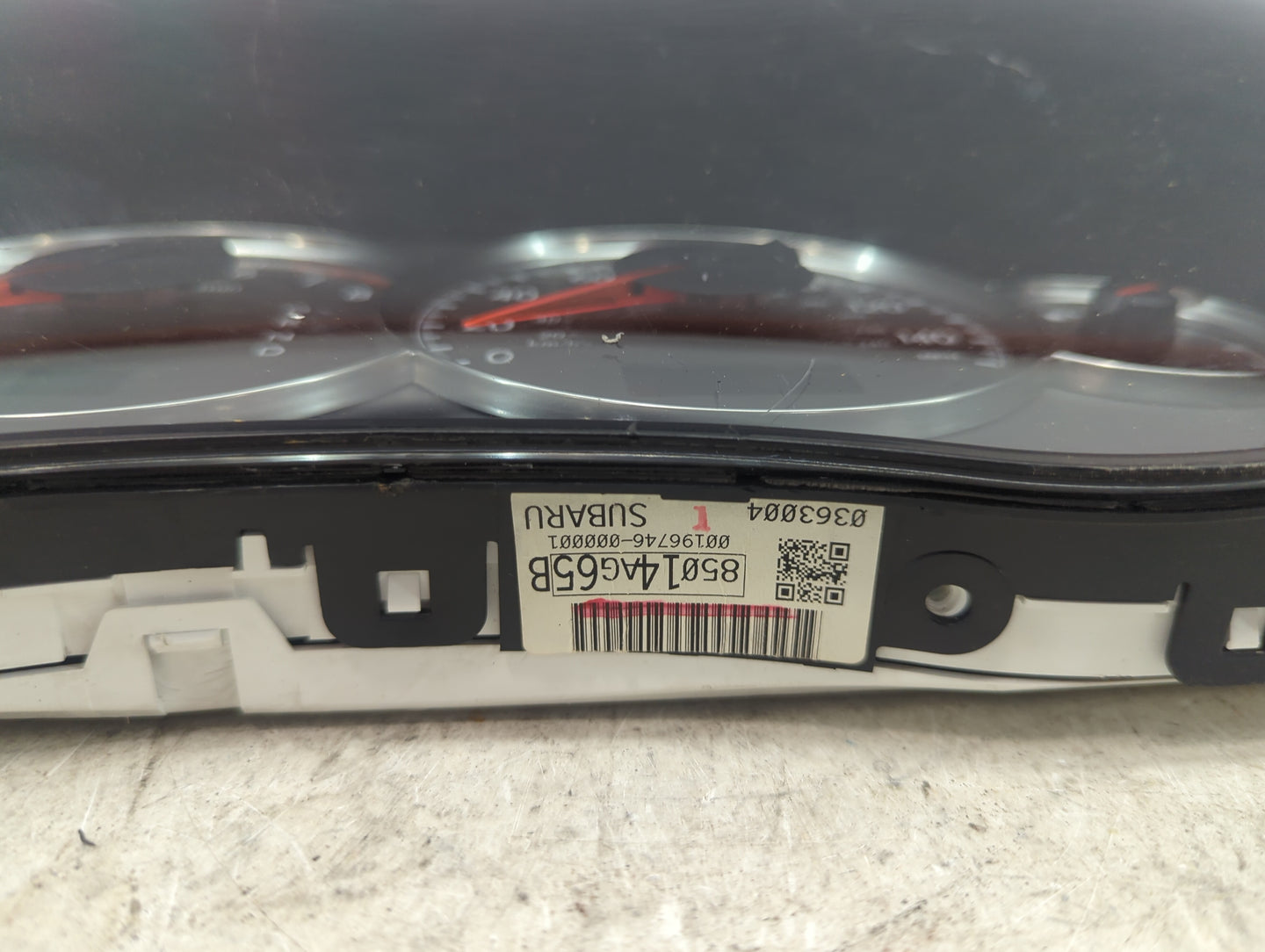 2009 Subaru Legacy Instrument Cluster Speedometer Gauges P/N:85014AG65B 0019674600001 Miles:106K Fits OEM Used Auto Parts - 