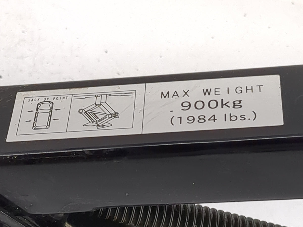 2009 Subaru Legacy Spare Scissor Car Jack Black - Oemusedautoparts1.com