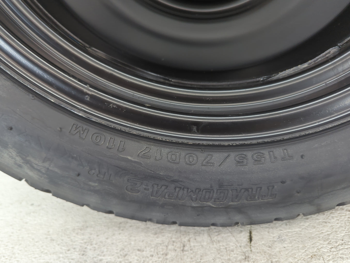 2005-2009 Subaru Legacy Spare Donut Tire Wheel Rim Oem - Oemusedautoparts1.com