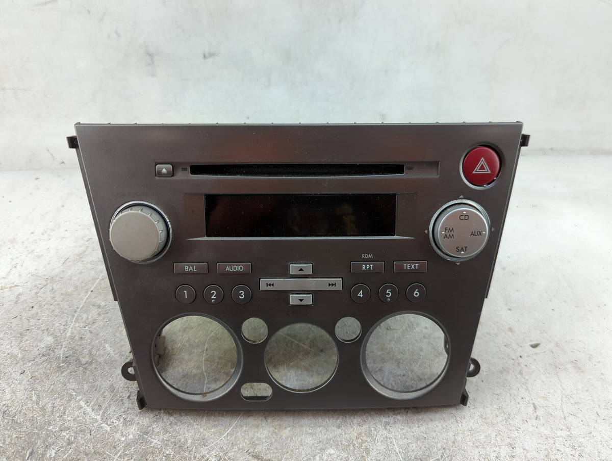 2007-2009 Subaru Legacy Radio AM FM Cd Player Receiver Replacement P/N:86201AG72A CQ-JF1860X Fits Fits 2007 2008 2009 OEM Us