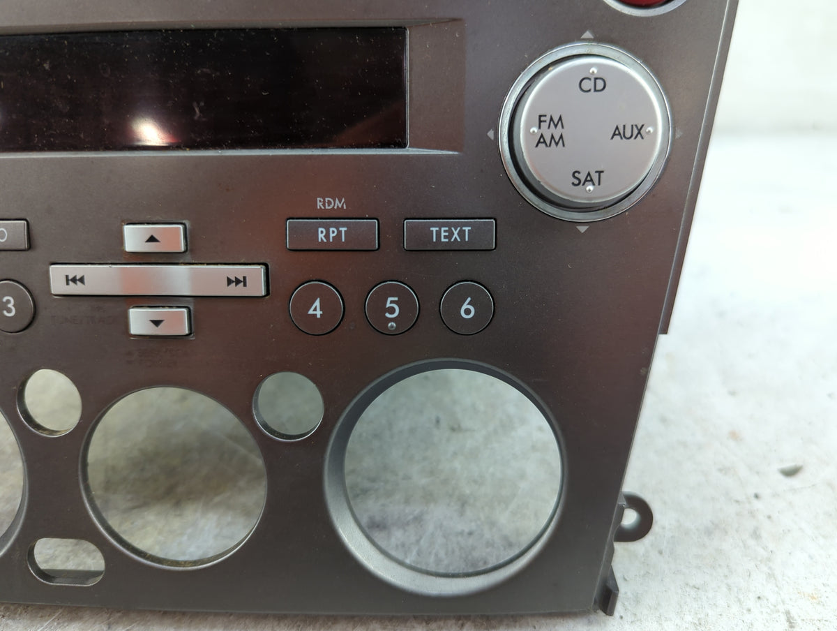 2007-2009 Subaru Legacy Radio AM FM Cd Player Receiver Replacement P/N:86201AG72A CQ-JF1860X Fits Fits 2007 2008 2009 OEM Us