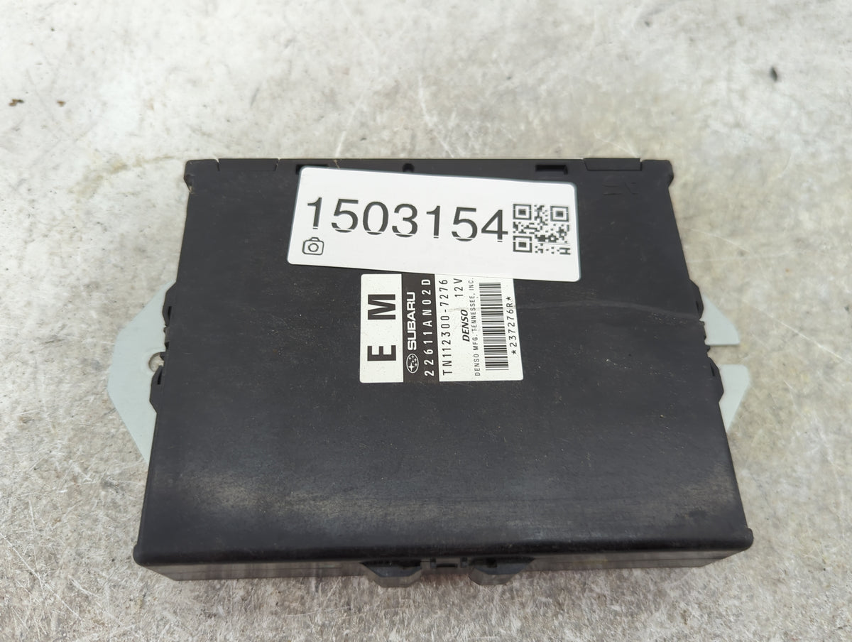 2008-2009 Subaru Legacy PCM Engine Control Computer ECU ECM PCU OEM P/N:22611AN02D TN112300-7276 Fits 2008 2009 OEM Used Aut
