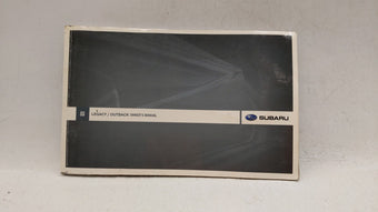 compare product 2009 Subaru Legacy Owners Manual Book Guide OEM Used Auto Parts