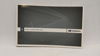 compare product 2009 Subaru Legacy Owners Manual Book Guide OEM Used Auto Parts