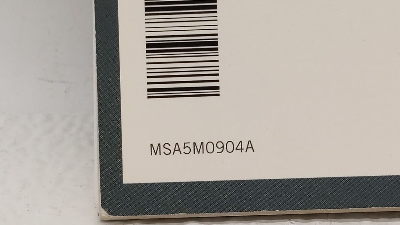 2009 Subaru Legacy Owners Manual Book Guide OEM Used Auto Parts - Oemusedautoparts1.com