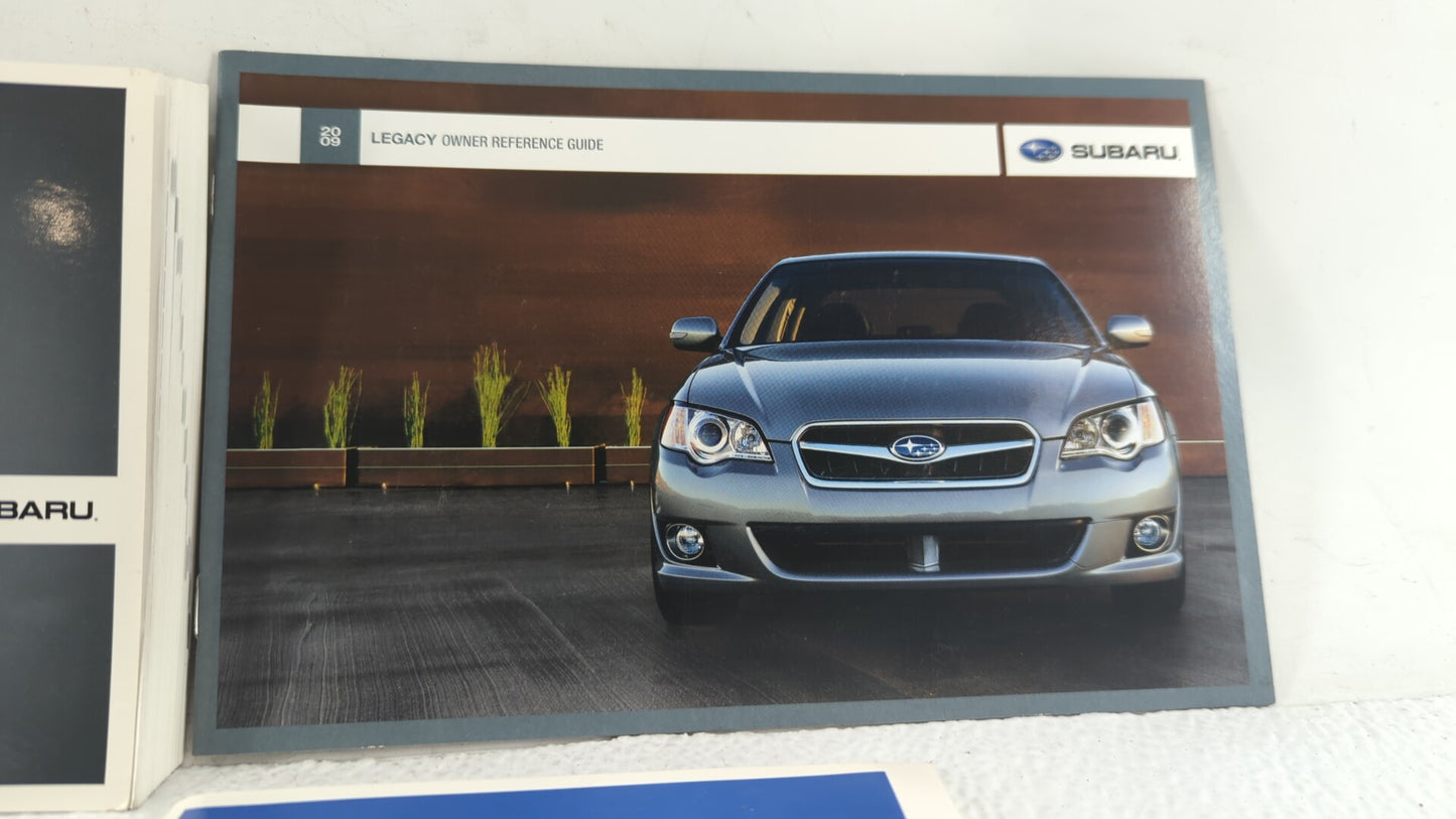 2009 Subaru Legacy Owners Manual Book Guide OEM Used Auto Parts - Oemusedautoparts1.com