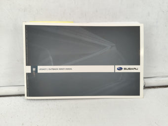 compare product 2009 Subaru Legacy Owners Manual Book Guide OEM Used Auto Parts