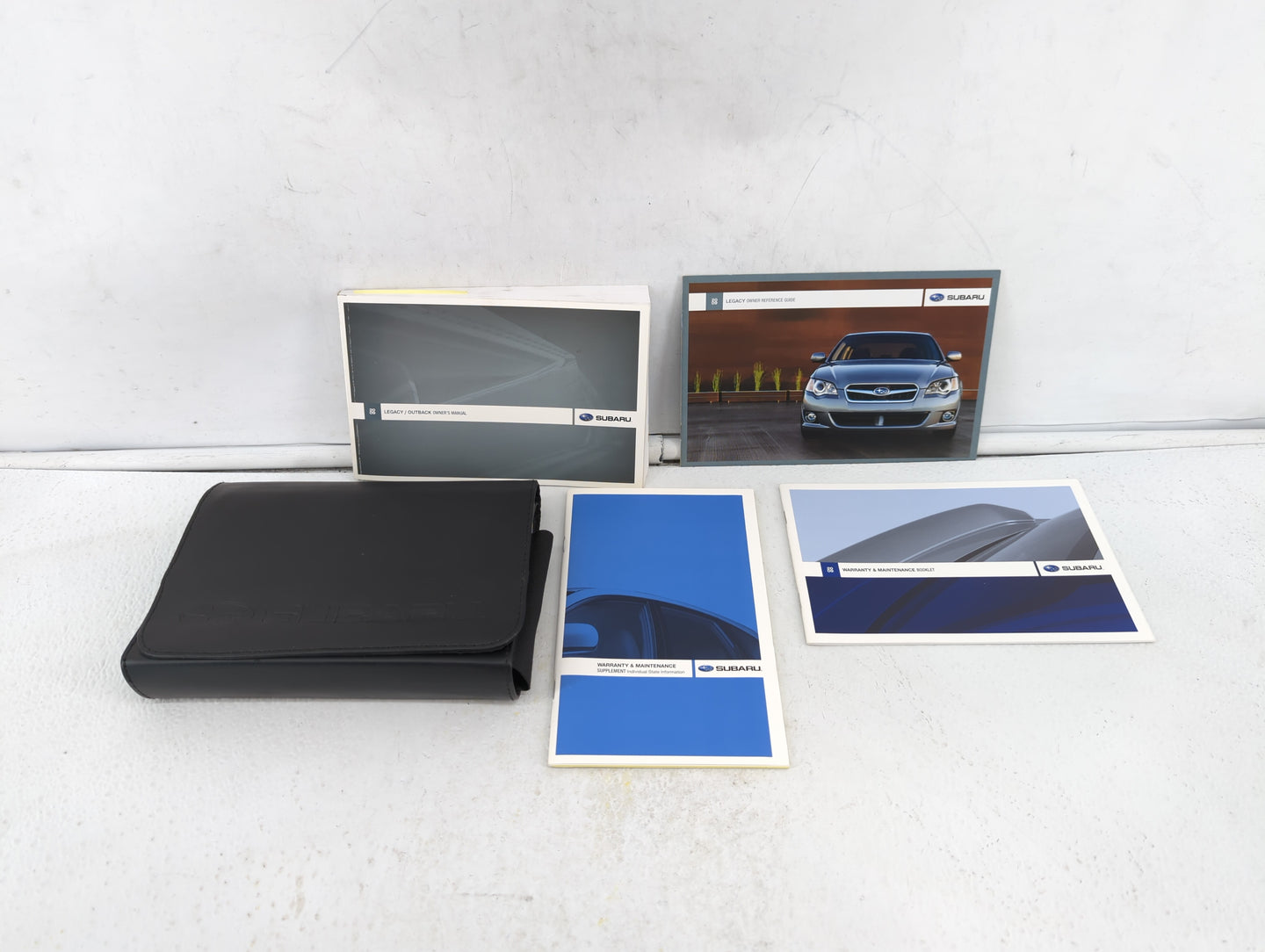 2009 Subaru Legacy Owners Manual Book Guide OEM Used Auto Parts - Oemusedautoparts1.com