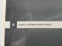 2009 Subaru Legacy Owners Manual Book Guide OEM Used Auto Parts - Oemusedautoparts1.com