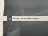 2009 Subaru Legacy Owners Manual Book Guide OEM Used Auto Parts - Oemusedautoparts1.com