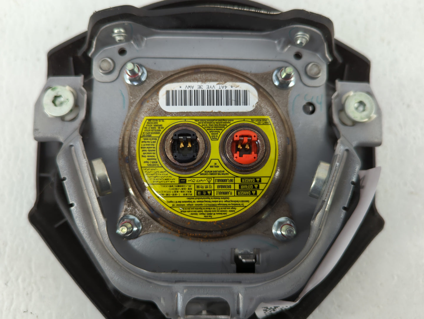 2008-2009 Subaru Legacy Air Bag Driver Left Steering Wheel Mounted Fits Fits 2008 2009 OEM Used Auto Parts - Oemusedautopart