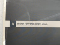 2009 Subaru Legacy Owners Manual Book Guide OEM Used Auto Parts - Oemusedautoparts1.com
