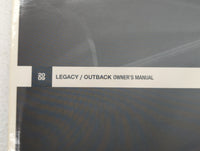 2009 Subaru Legacy Owners Manual Book Guide OEM Used Auto Parts - Oemusedautoparts1.com