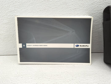 2009 Subaru Legacy Owners Manual Book Guide OEM Used Auto Parts