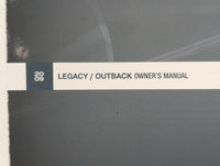 2009 Subaru Legacy Owners Manual Book Guide OEM Used Auto Parts - Oemusedautoparts1.com